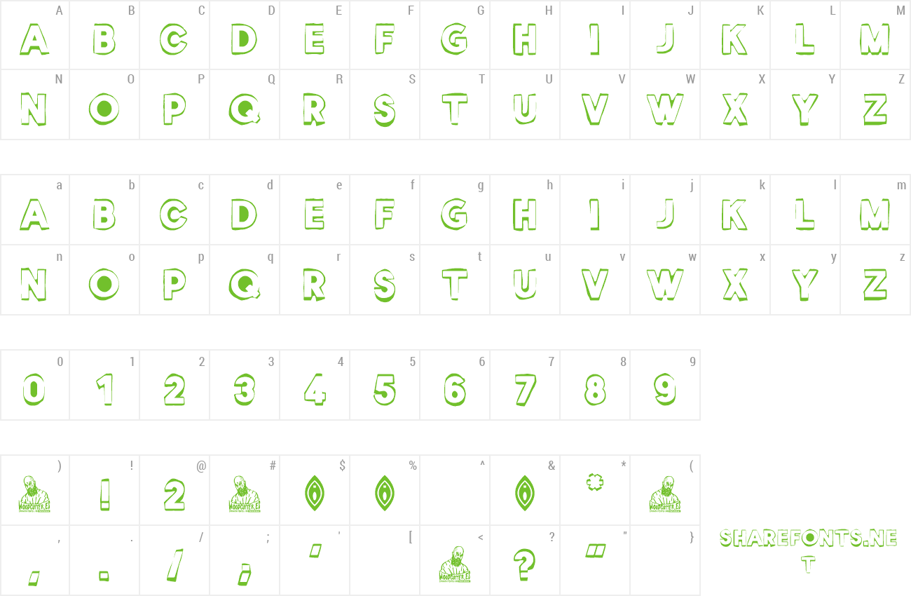 Font Simetr�a Vaginal preview